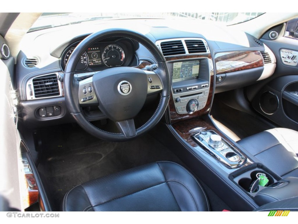 Warm Charcoal/Warm Charcoal Interior 2011 Jaguar XK XK Convertible Photo #80469089