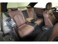 2009 Mercedes-Benz CLK Tobacco Brown Interior Rear Seat Photo
