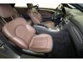 2009 Mercedes-Benz CLK Tobacco Brown Interior Front Seat Photo