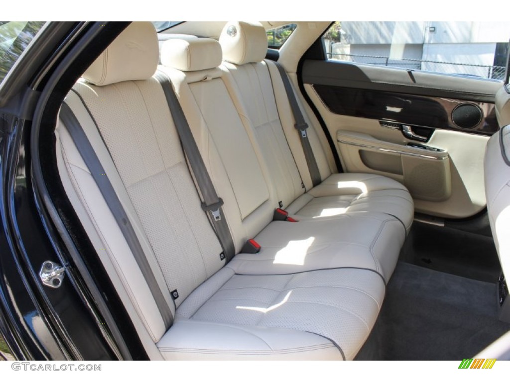 2012 Jaguar XJ XJL Portfolio Rear Seat Photo #80469446