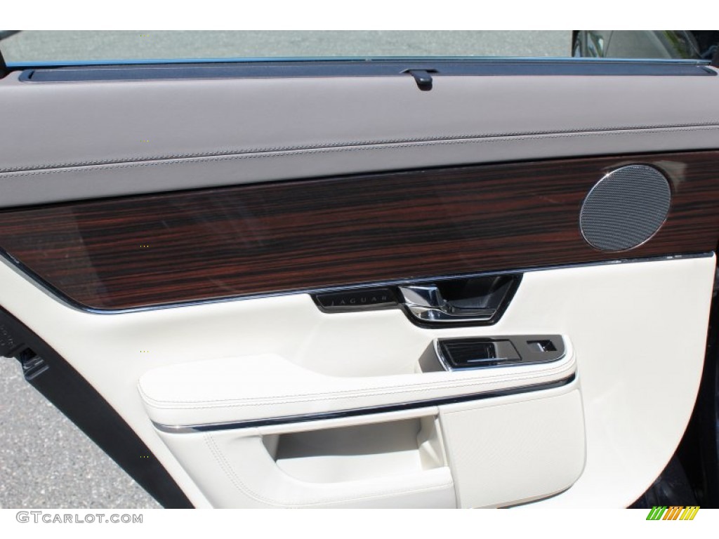 2012 XJ XJL Portfolio - Midnight Black / Ivory/Oyster photo #15