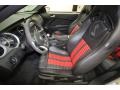 Charcoal Black/Red Recaro Sport Seats Front Seat Photo for 2012 Ford Mustang #80469657