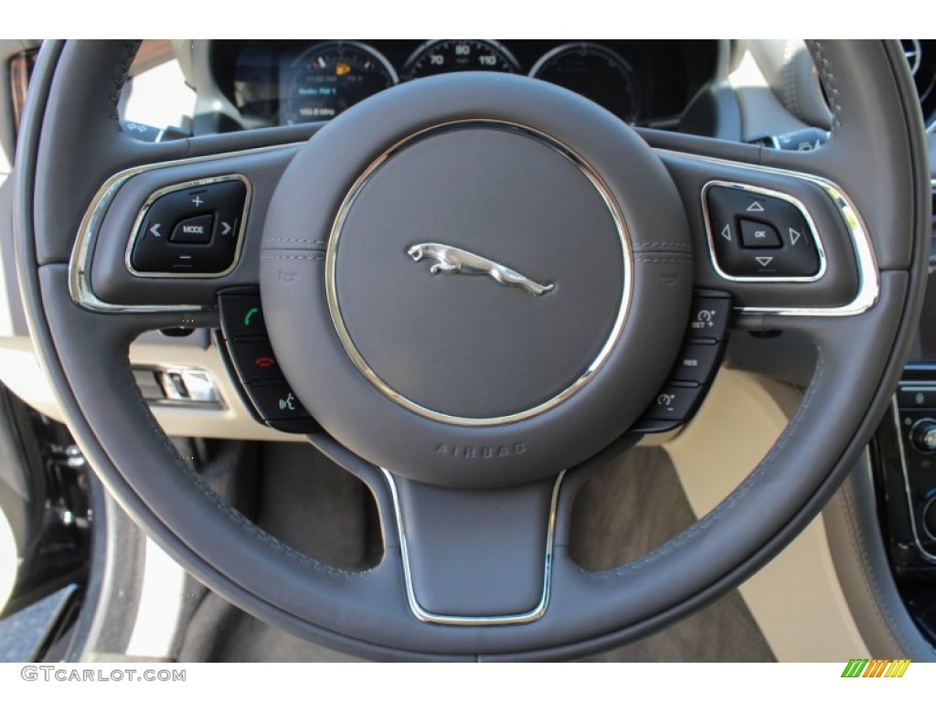 2012 XJ XJL Portfolio - Midnight Black / Ivory/Oyster photo #27