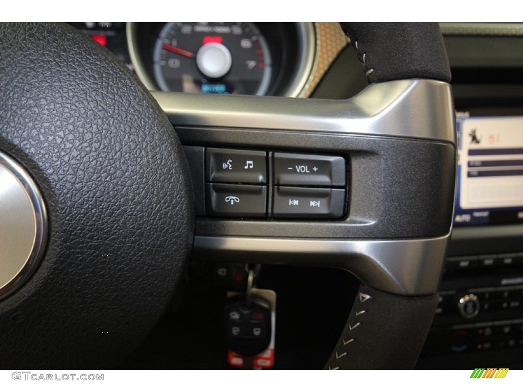 2012 Ford Mustang Shelby GT500 SVT Performance Package Coupe Controls Photo #80469917