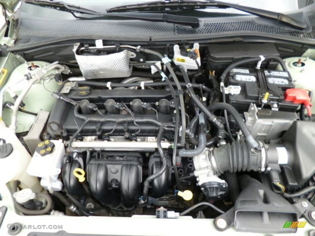 2010 Ford Focus SE Sedan 2.0 Liter DOHC 16-Valve VVT Duratec 4 Cylinder Engine Photo #80469932