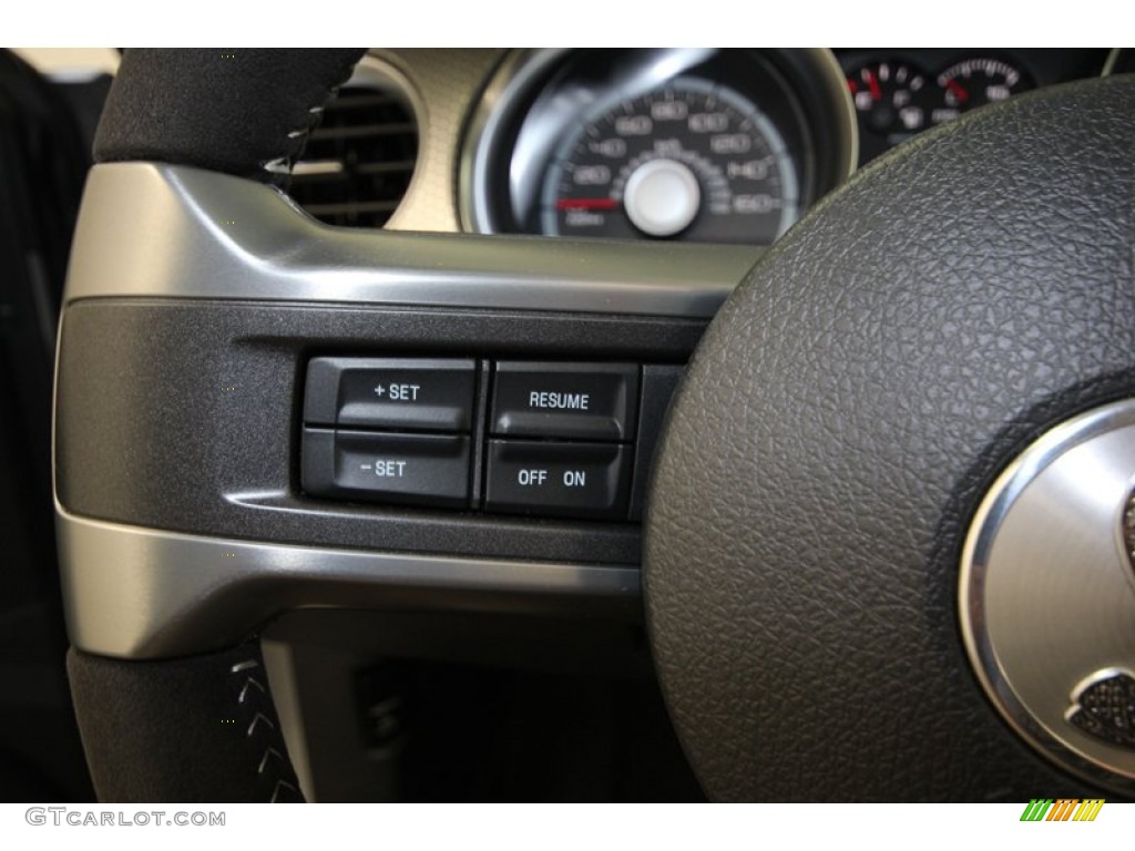 2012 Ford Mustang Shelby GT500 SVT Performance Package Coupe Controls Photo #80469940