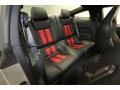 2012 Ford Mustang Charcoal Black/Red Recaro Sport Seats Interior Rear Seat Photo