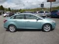 2012 Frosted Glass Metallic Ford Focus SEL Sedan  photo #8