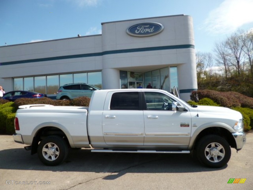 Bright White Dodge Ram 2500