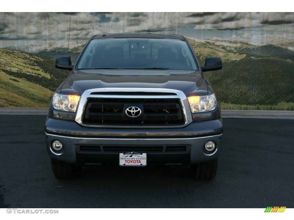 2013 Tundra SR5 TRD Double Cab 4x4 - Magnetic Gray Metallic / Black photo #3