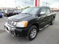 Galaxy Black - Titan SE Crew Cab 4x4 Photo No. 3
