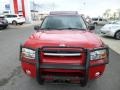 2003 Aztec Red Nissan Frontier XE V6 Crew Cab 4x4  photo #2