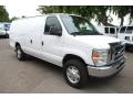 Oxford White 2008 Ford E Series Van E350 Super Duty Commericial Extended