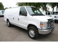 2008 Oxford White Ford E Series Van E350 Super Duty Commericial Extended  photo #1