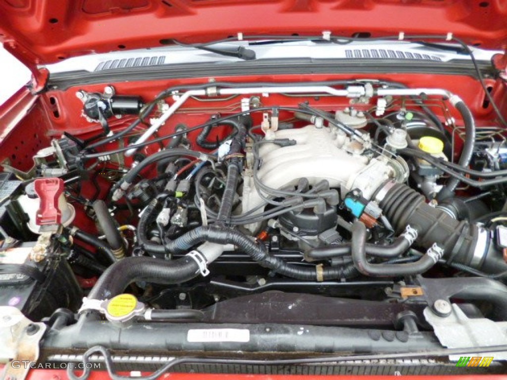 2003 Nissan Frontier XE V6 Crew Cab 4x4 3.3 Liter SOHC 12-Valve V6 Engine Photo #80471580 2003 Nissan Frontier Engine 3.3 L V6