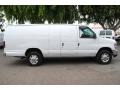 2008 Oxford White Ford E Series Van E350 Super Duty Commericial Extended  photo #3