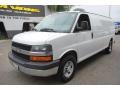 2009 Summit White Chevrolet Express 3500 Extended Cargo Van  photo #8