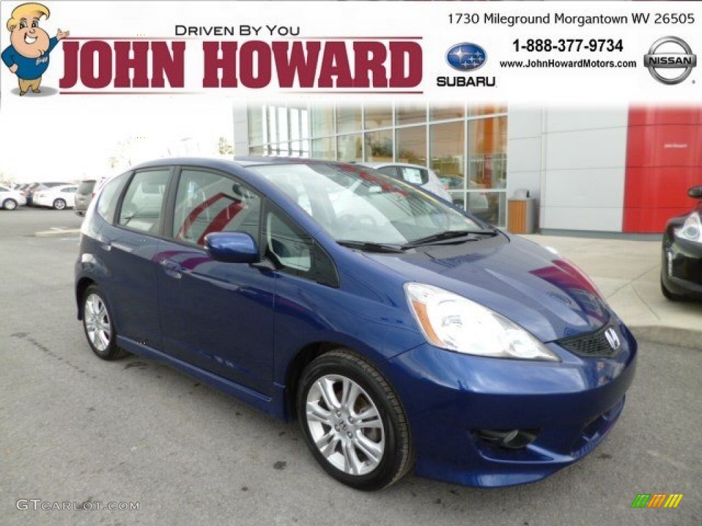 Vortex Blue Pearl Honda Fit