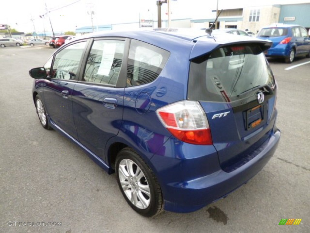 2011 Fit Sport - Vortex Blue Pearl / Sport Black photo #9