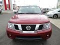 2013 Cayenne Red Nissan Frontier SV V6 Crew Cab 4x4  photo #2