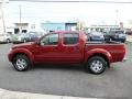 2013 Cayenne Red Nissan Frontier SV V6 Crew Cab 4x4  photo #4