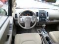 Beige 2013 Nissan Frontier SV V6 Crew Cab 4x4 Dashboard