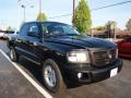 2011 Brilliant Black Crystal Pearl Dodge Dakota Big Horn Crew Cab 4x4  photo #2