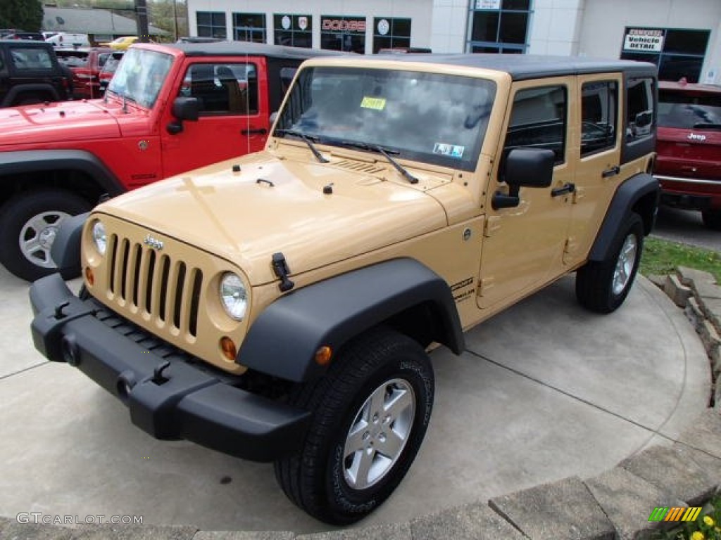 Dune 2013 Jeep Wrangler Unlimited Sport S 4x4 Exterior Photo #80474182