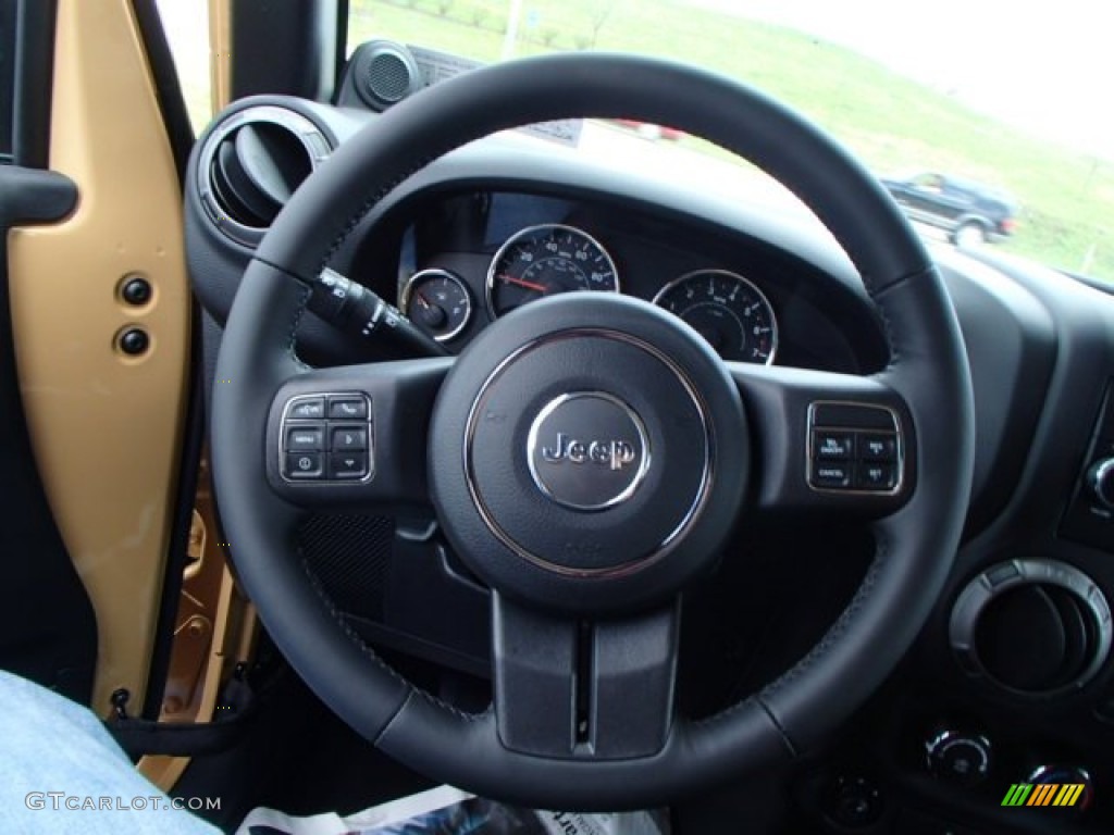 2013 Jeep Wrangler Unlimited Sport S 4x4 Steering Wheel Photos