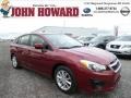 Camellia Red Pearl 2013 Subaru Impreza 2.0i Premium 5 Door