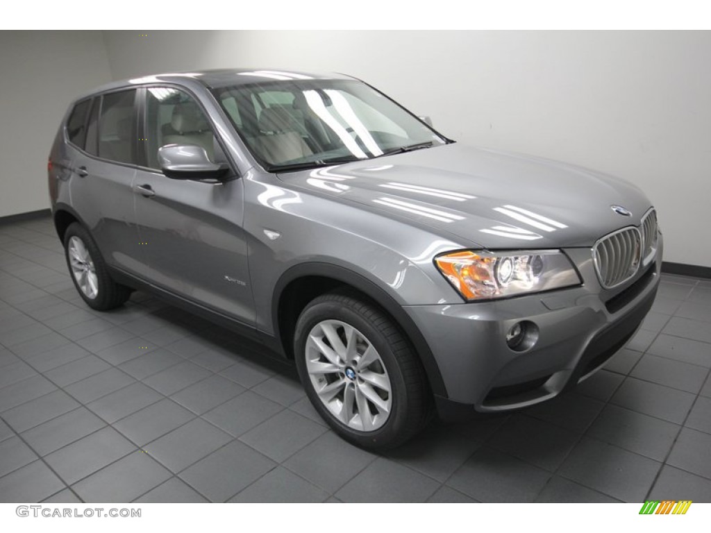 Space Gray Metallic 2014 BMW X3 xDrive28i Exterior Photo #80474873