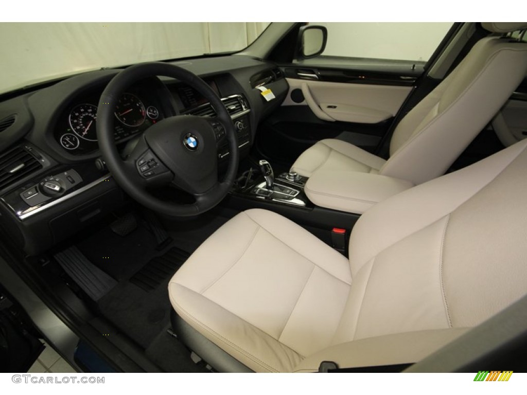 Oyster Interior 2014 BMW X3 xDrive28i Photo #80474943