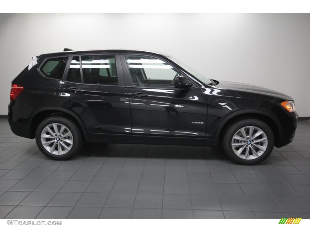 Black Sapphire Metallic 2014 BMW X3 xDrive28i Exterior Photo #80475341