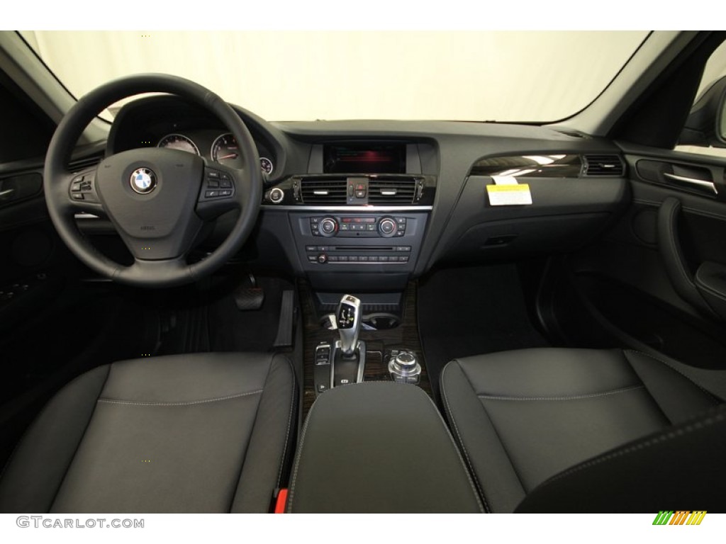 2014 BMW X3 xDrive28i Black Dashboard Photo #80475368