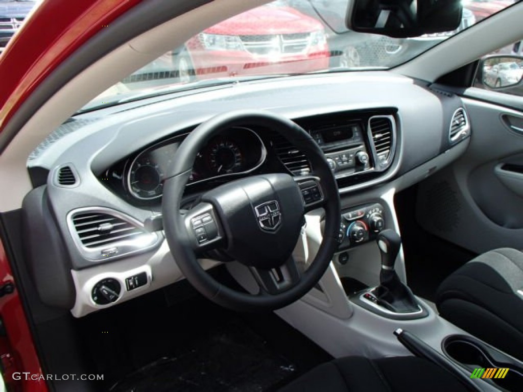 2013 Dart Rallye - Redline 2-Coat Pearl / Black/Light Diesel Gray photo #10