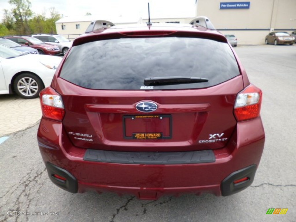 2013 XV Crosstrek 2.0 Premium - Venetian Red Pearl / Ivory photo #6