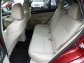2013 Subaru XV Crosstrek Ivory Interior Rear Seat Photo