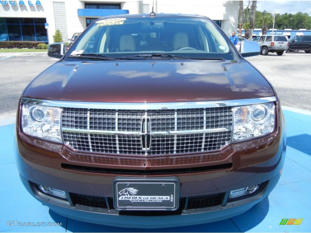 2010 MKX FWD - Cinnamon Metallic / Light Camel photo #7