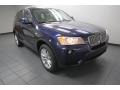 2014 Deep Sea Blue Metallic BMW X3 xDrive28i  photo #1