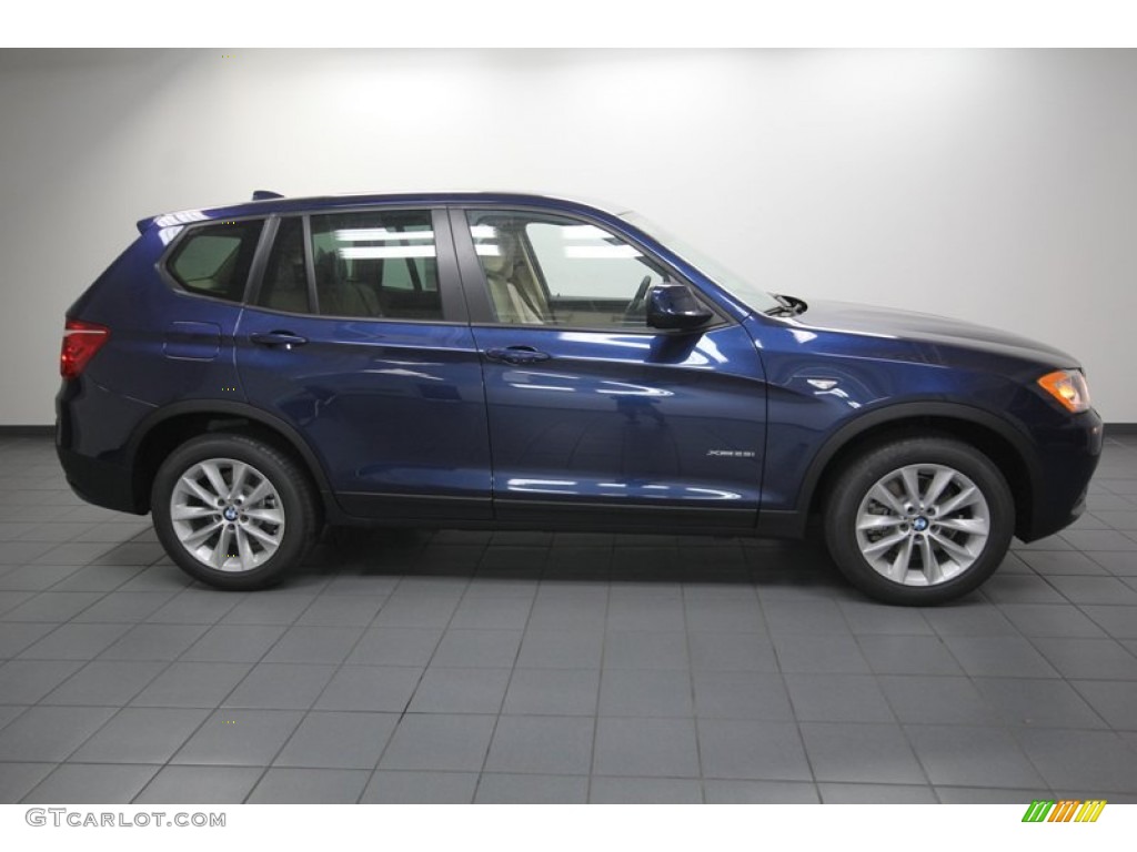 Deep Sea Blue Metallic 2014 BMW X3 xDrive28i Exterior Photo #80476412
