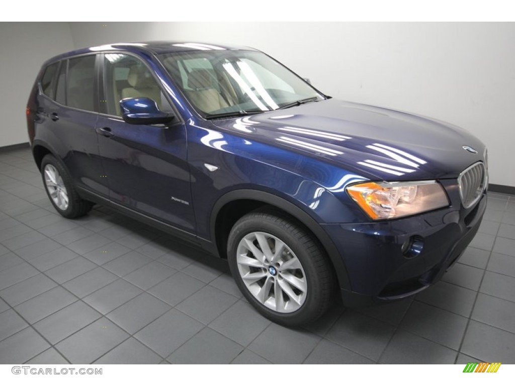 Deep Sea Blue Metallic 2014 BMW X3 xDrive28i Exterior Photo #80476461