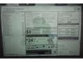 2014 BMW X3 xDrive28i Window Sticker