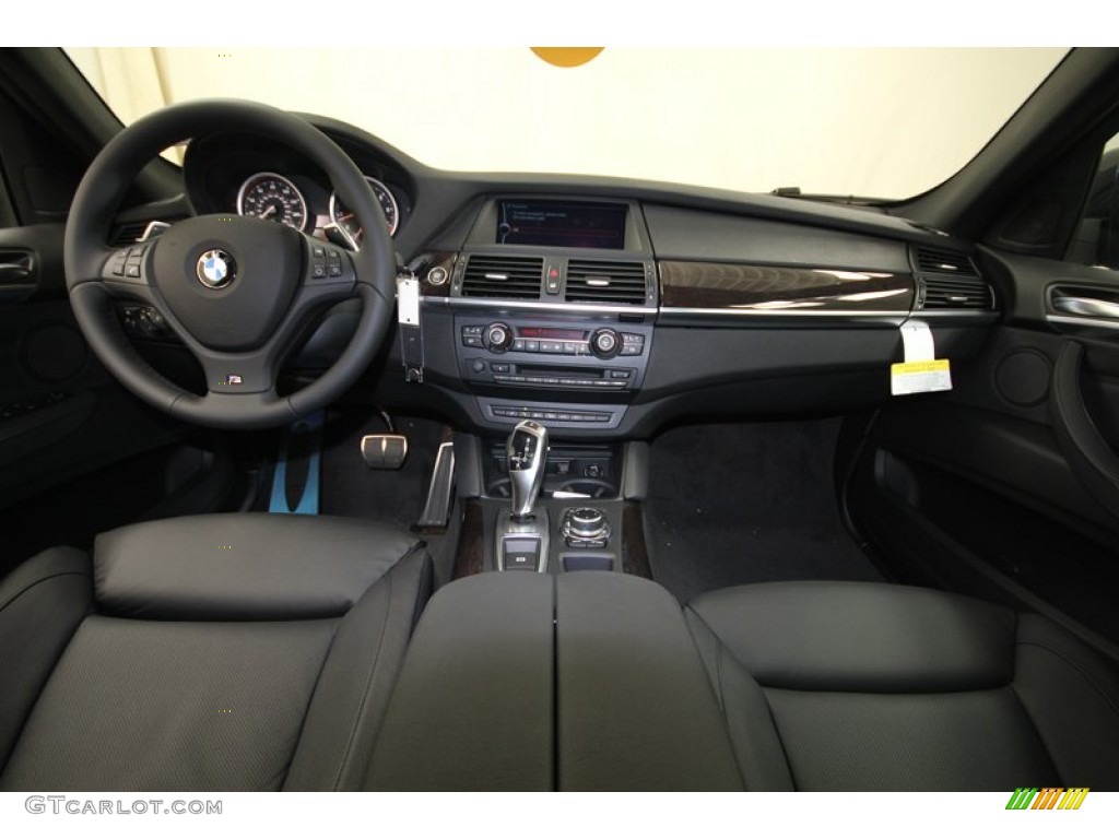 2014 BMW X6 xDrive35i Black Dashboard Photo #80476793