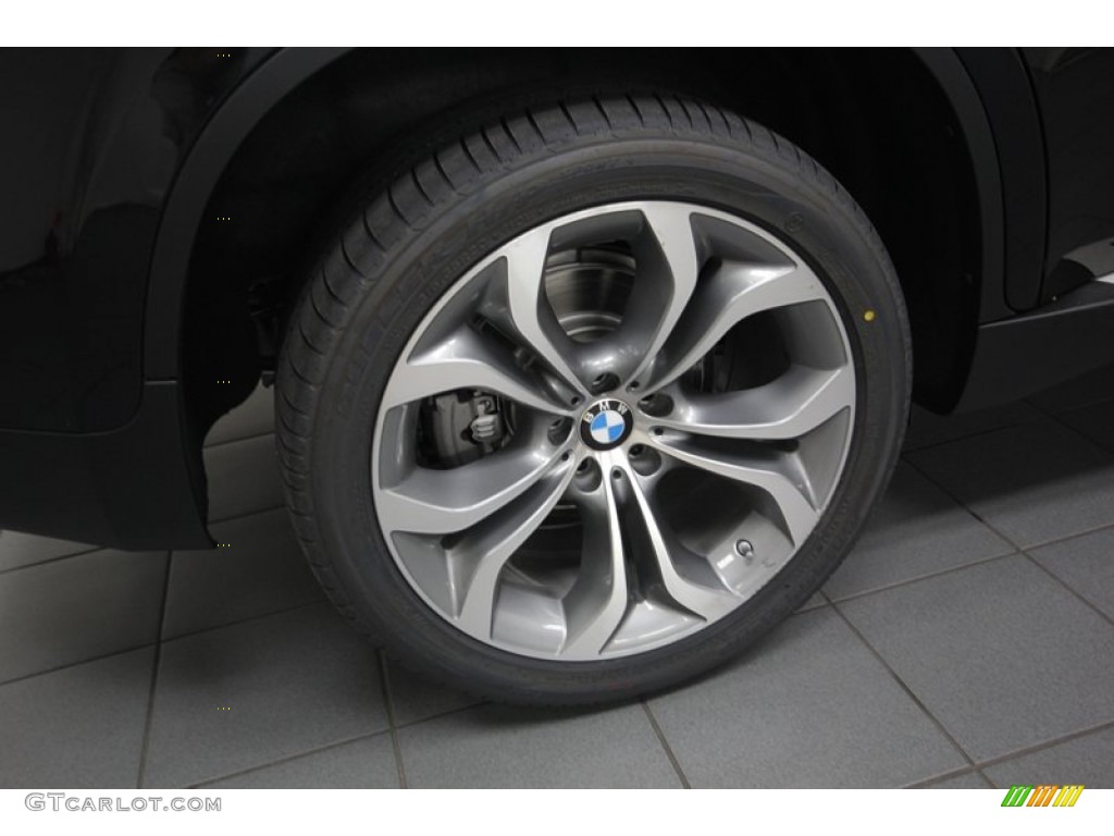2014 X6 xDrive35i - Carbon Black Metallic / Black photo #7