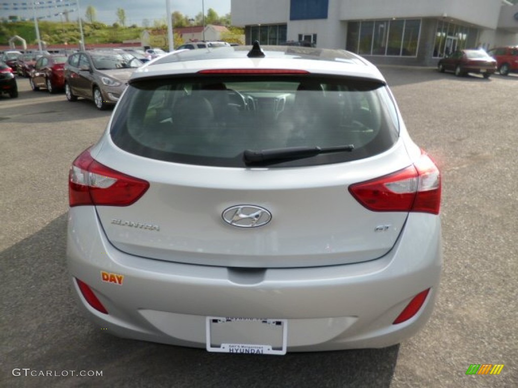 2013 Elantra GT - Silver / Black photo #5
