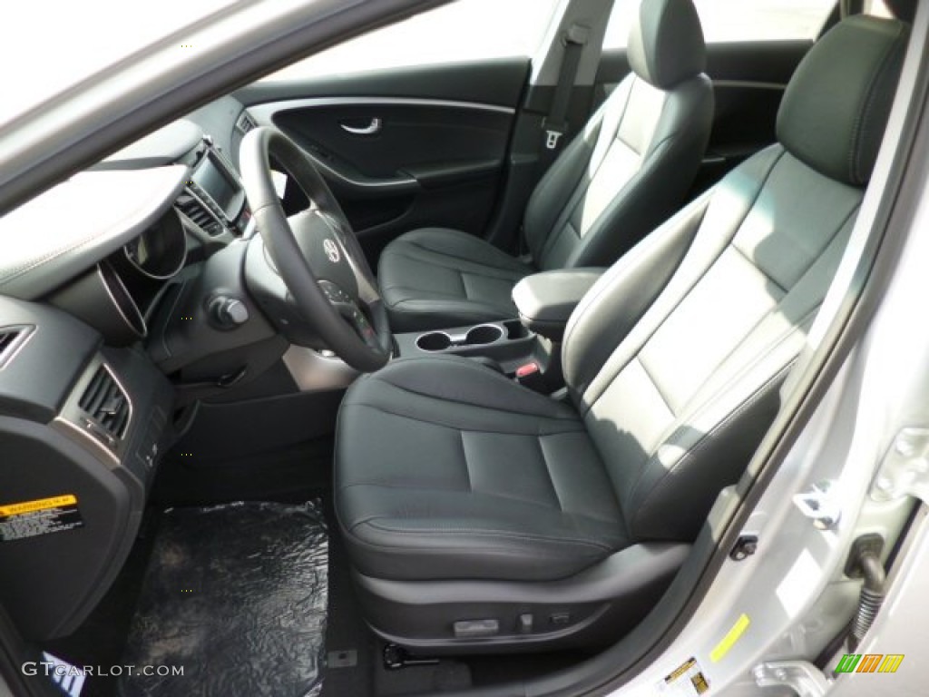 2013 Elantra GT - Silver / Black photo #14