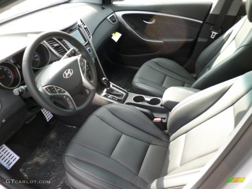 2013 Elantra GT - Silver / Black photo #15
