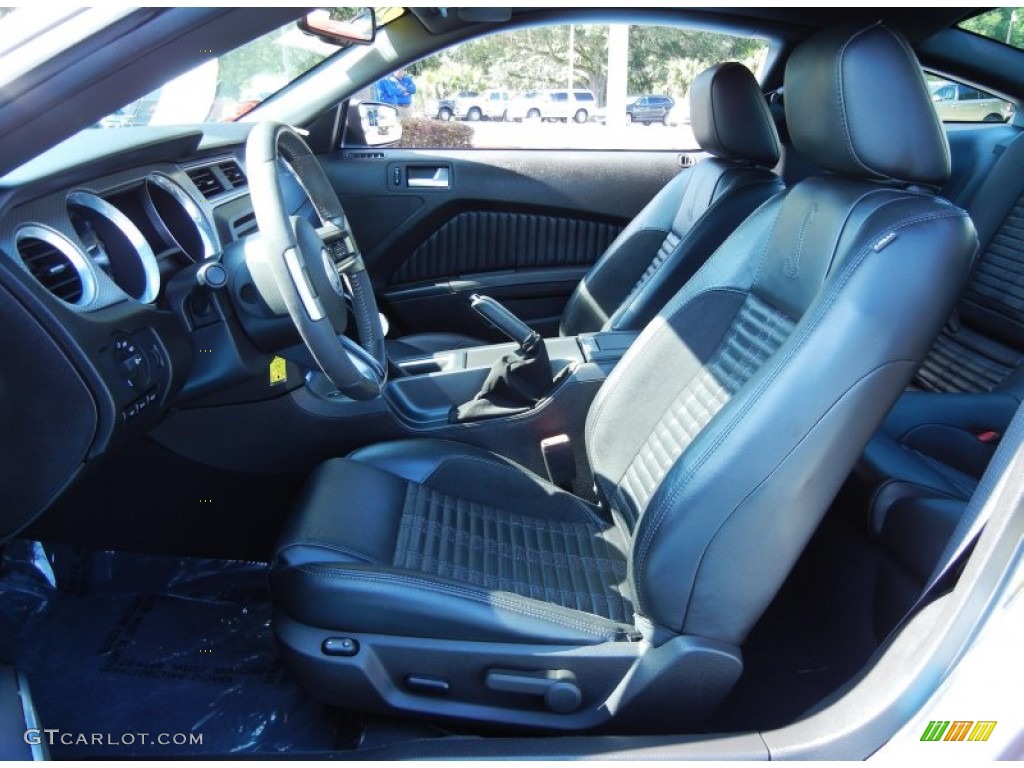 2010 Mustang Shelby GT500 Coupe - Sterling Grey Metallic / Charcoal Black photo #12