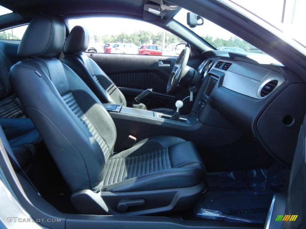 2010 Mustang Shelby GT500 Coupe - Sterling Grey Metallic / Charcoal Black photo #16