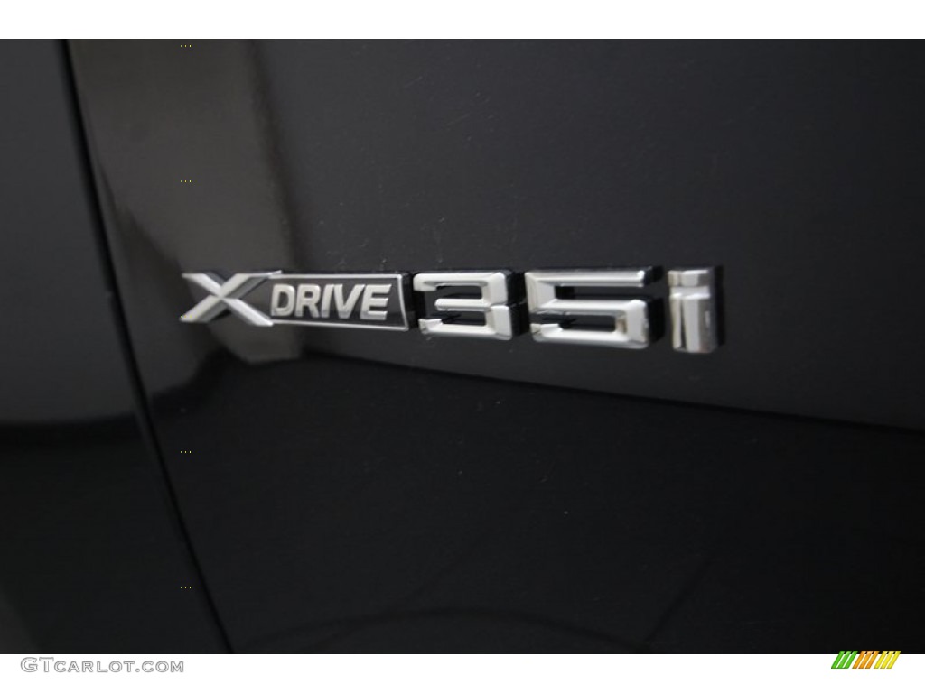2014 X6 xDrive35i - Carbon Black Metallic / Black photo #35